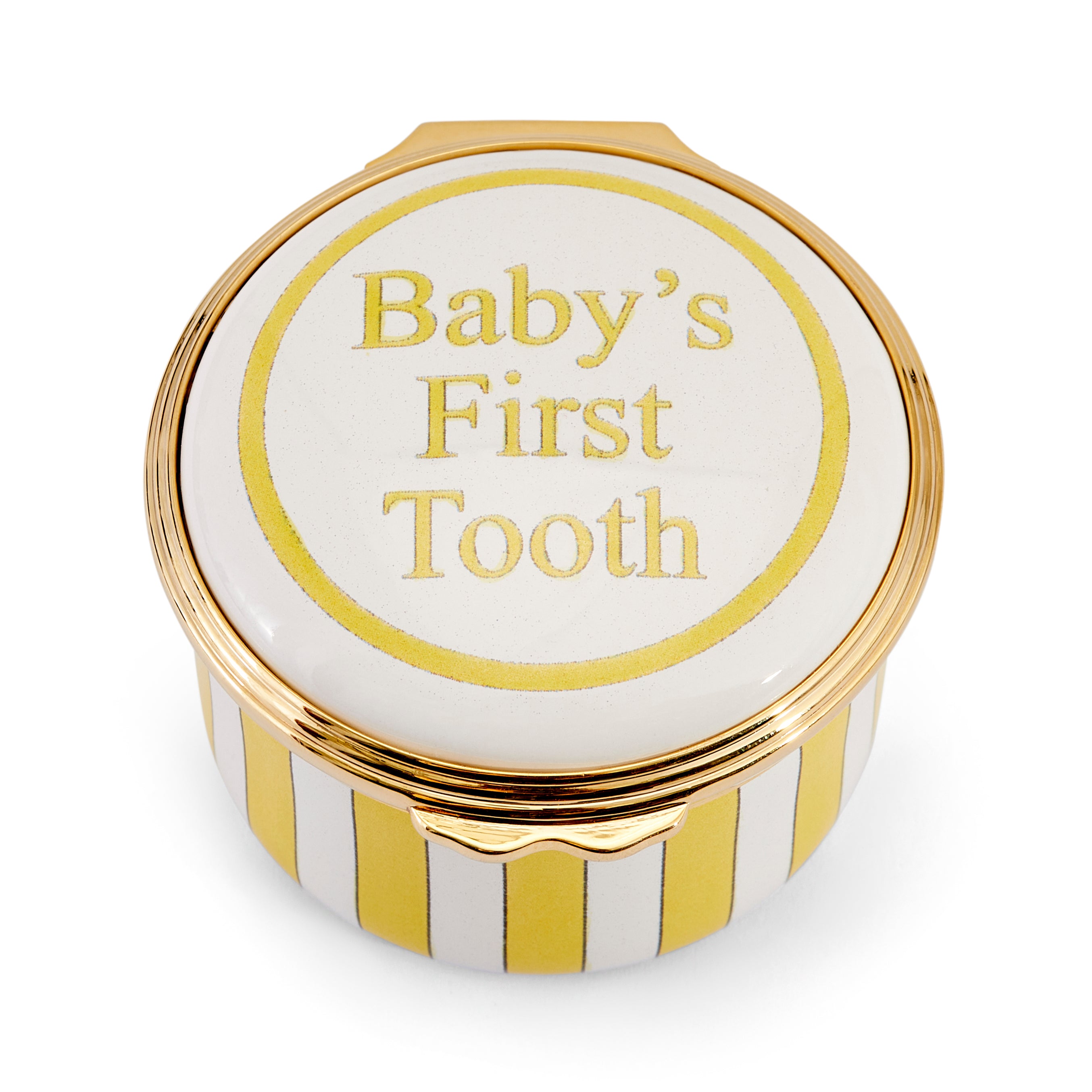 Baby's First Tooth Enamel Box – HALCYON DAYS