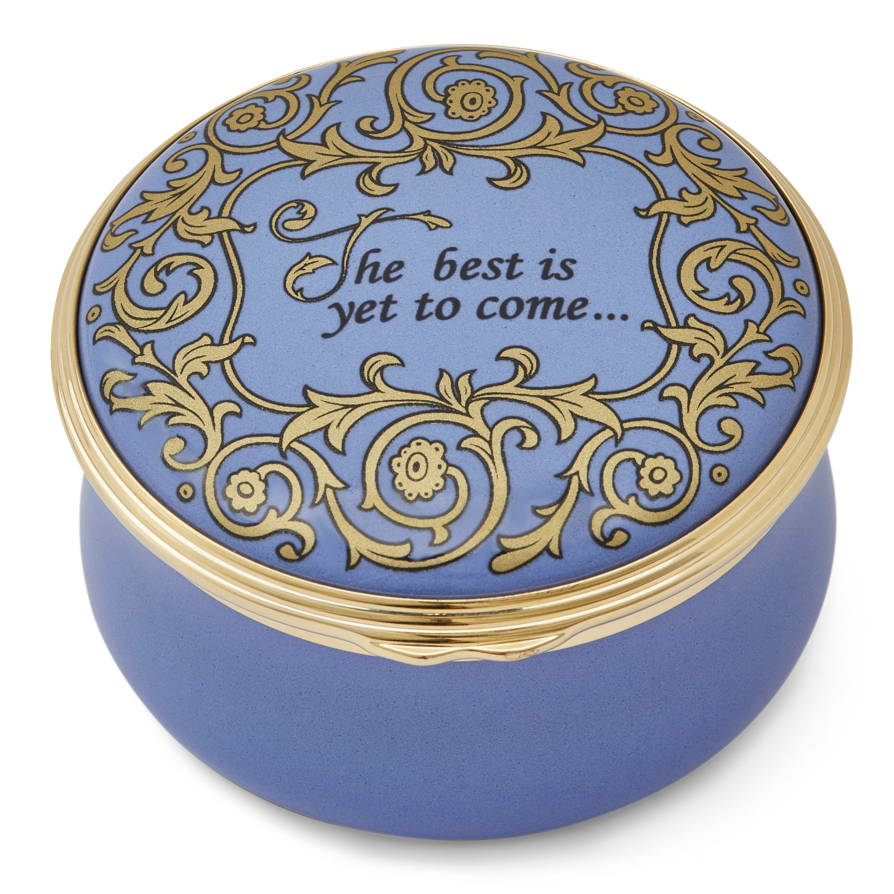 The Best Is Yet To Come Enamel Box - Personalised – HALCYON DAYS