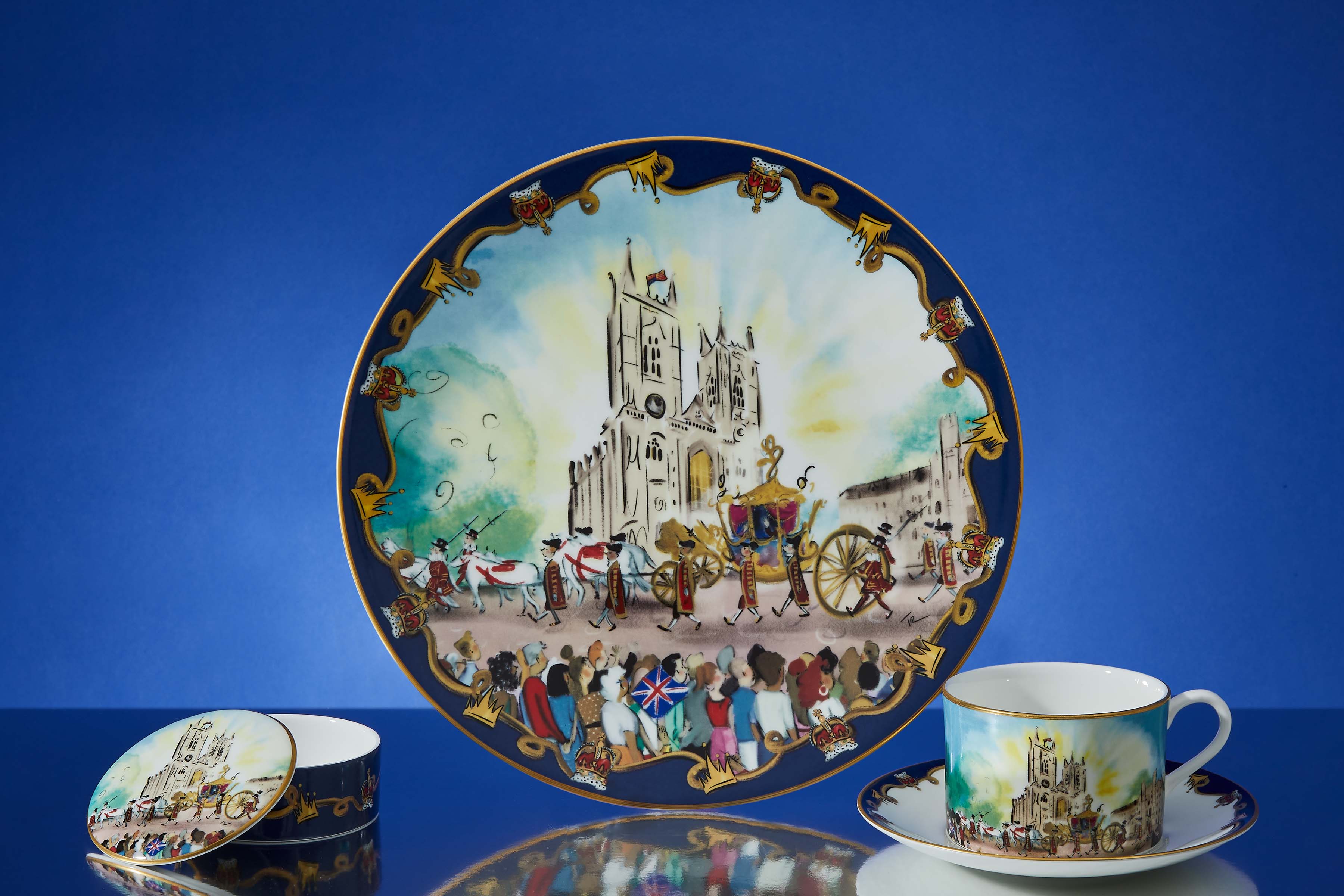 The Coronation at Westminster Abbey Collection by Tug Rice