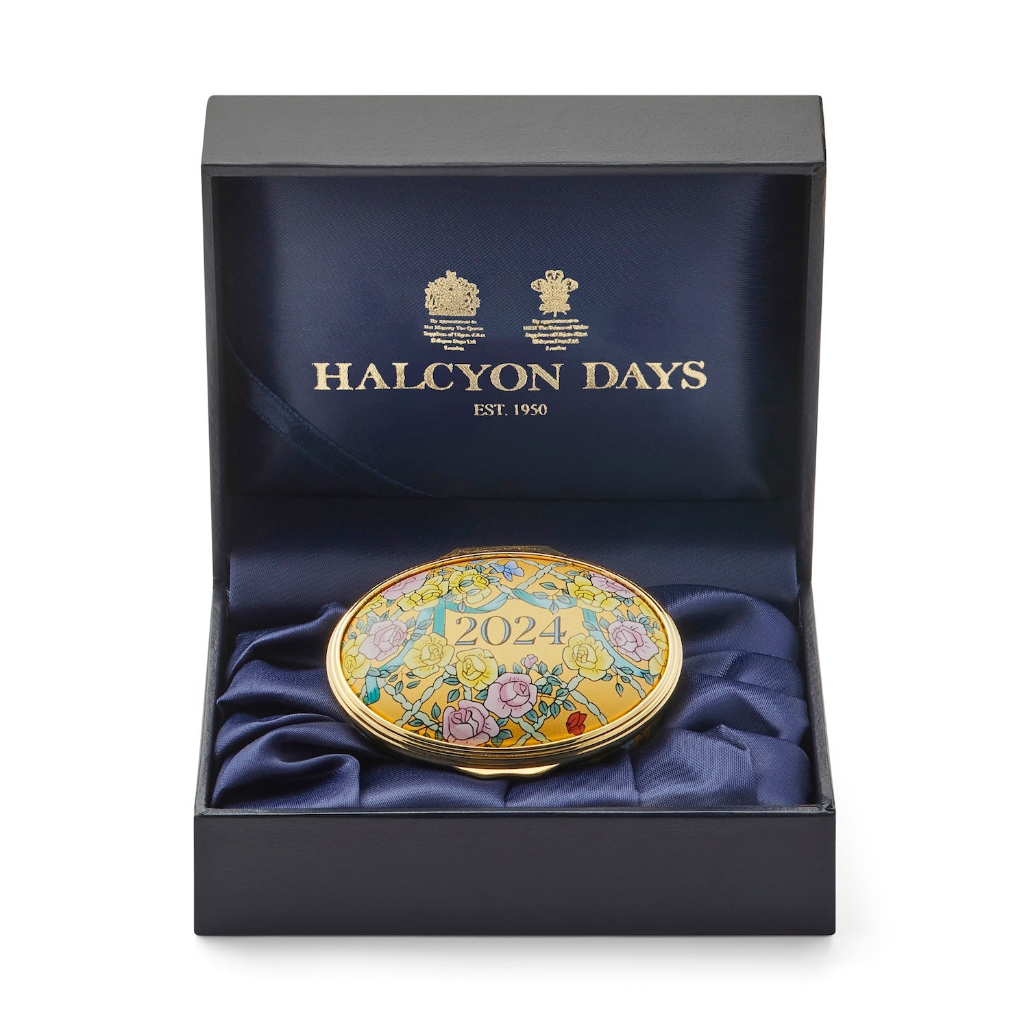 HALCYON DAYS ENAMELS エナメルボックス Happy Anniversary Enamel Box | Halcyon Days – HALCYON DAYS