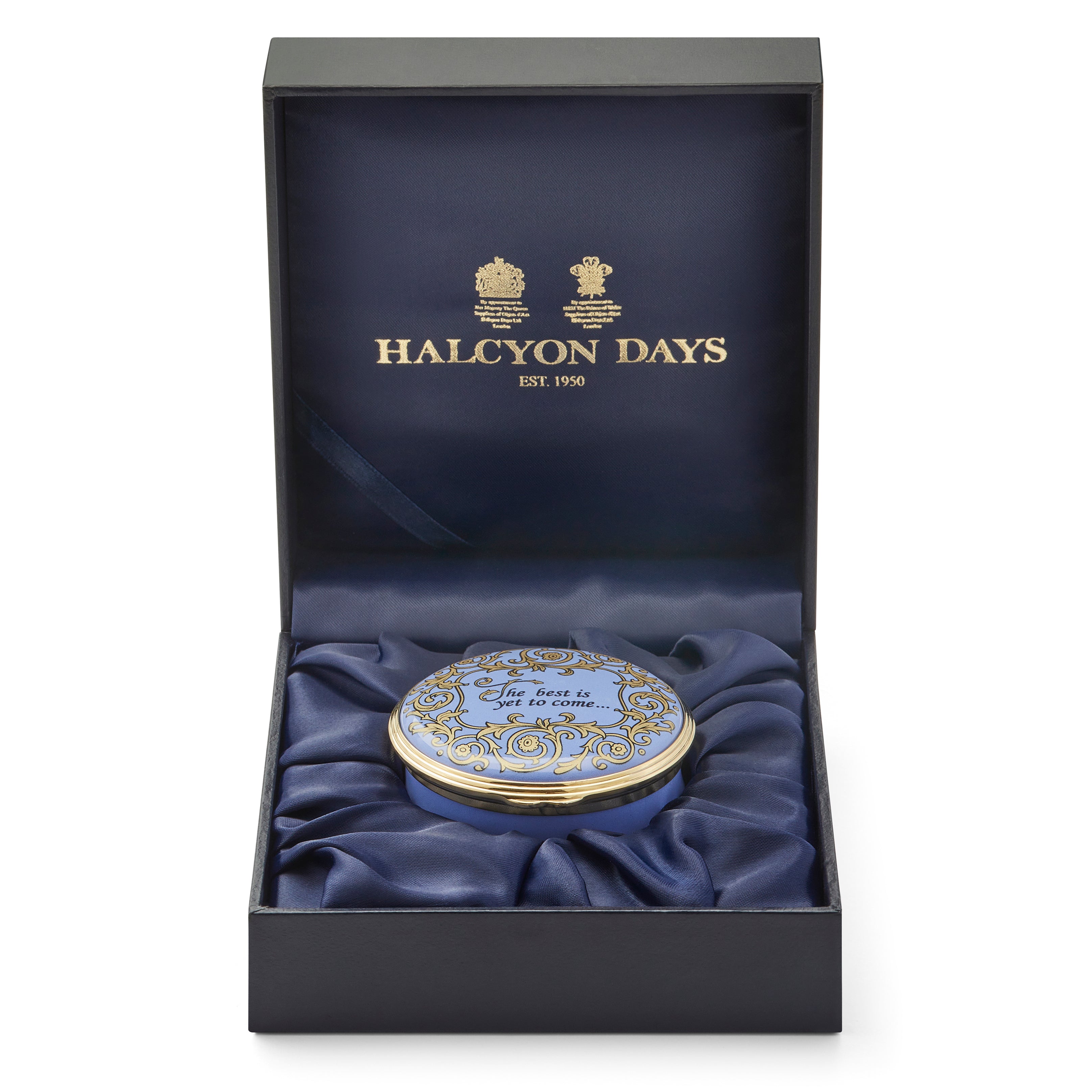 The Best Is Yet To Come Enamel Box - Personalised – HALCYON DAYS
