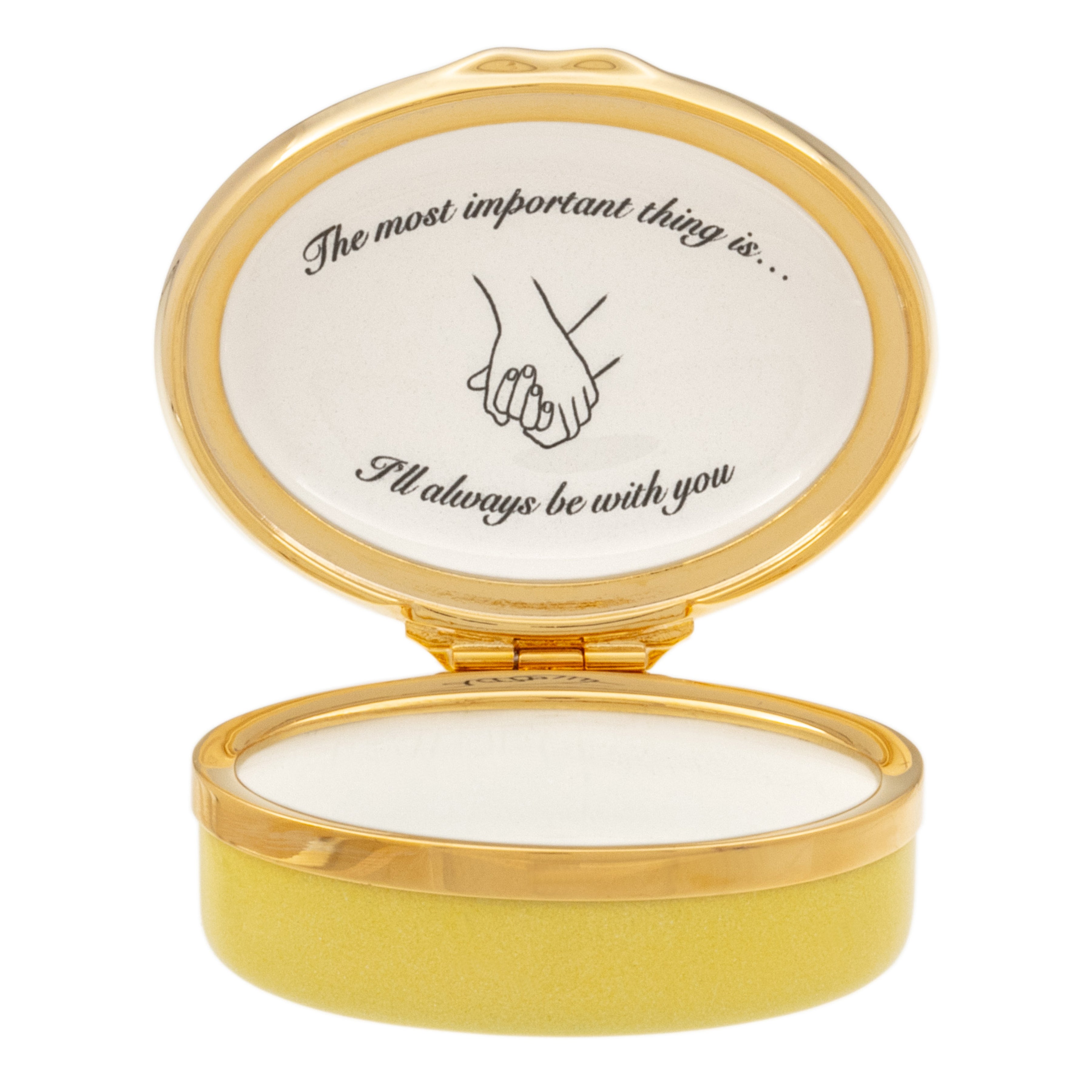 The Most Important Thing Is' Enamel Box - Personalised