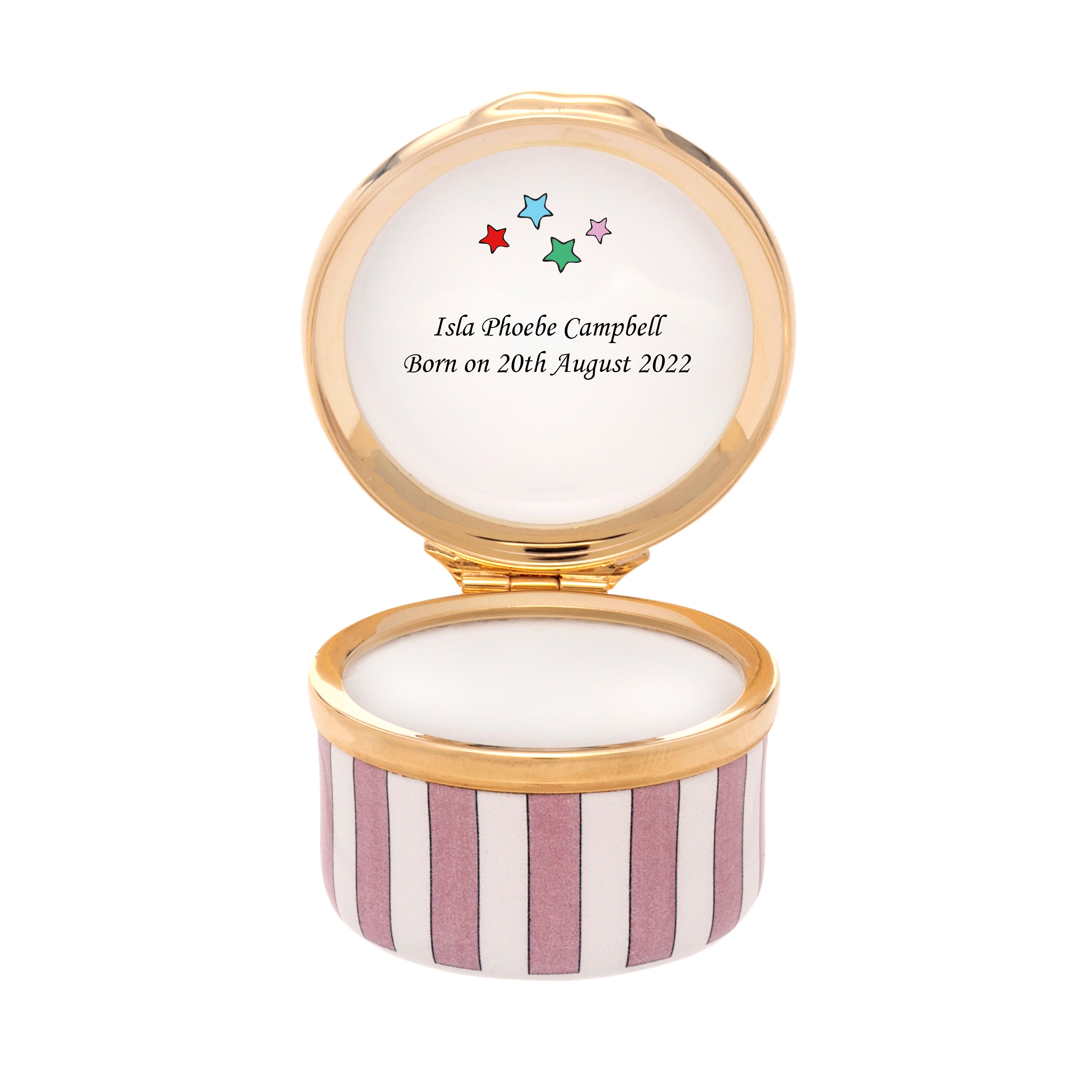 Baby's First Tooth Blue Enamel Box – HALCYON DAYS