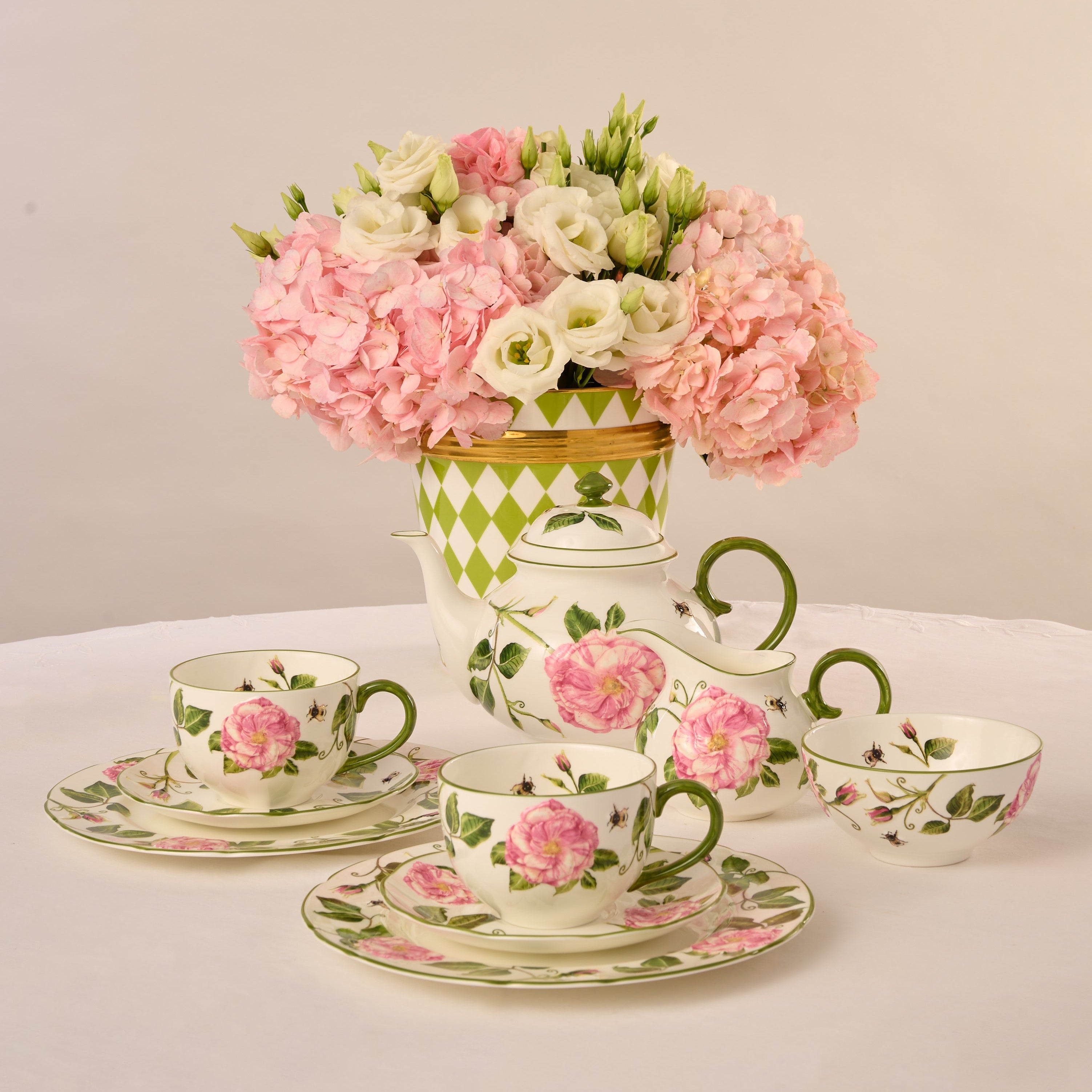 The King's Rose Tea for 2 Set – HALCYON DAYS