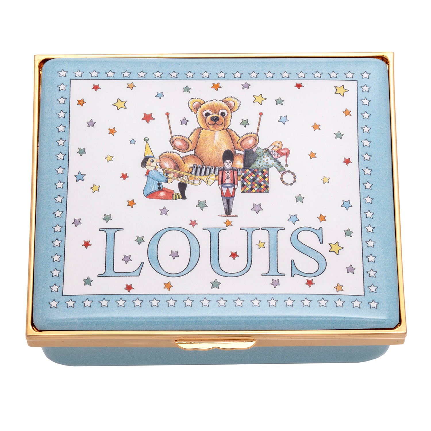 Prestige Newborn Enamel Box - Personalised