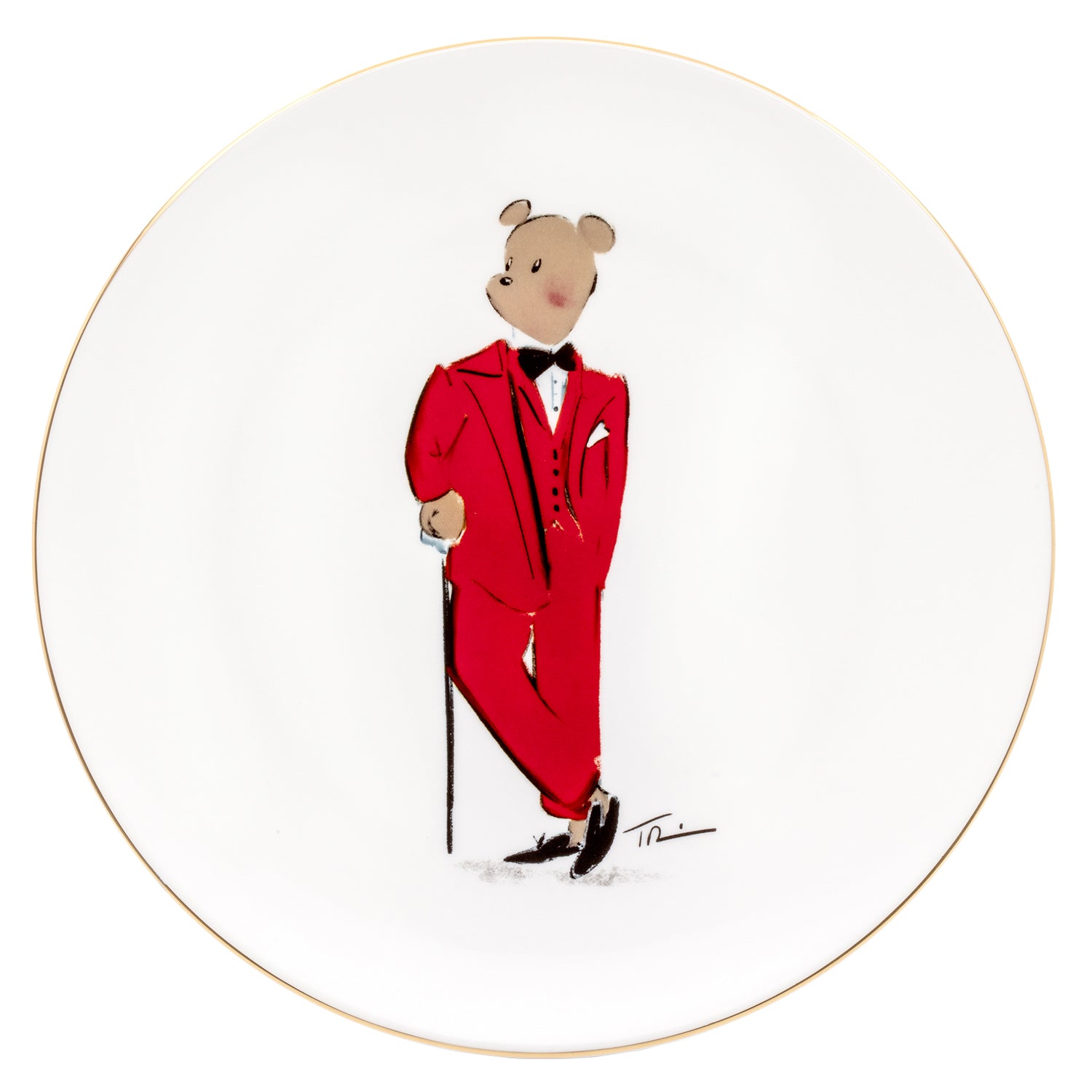 新品　英国　ハルシオンデイズ　ハル・ザ・ベア　プレート　4枚セット　クリスマス BCHAC0310CGE.jpg?crop=center&