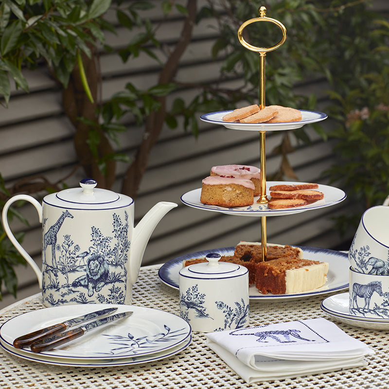 Serengeti Zebra Teacup & Saucer | Halcyon Days – HALCYON DAYS