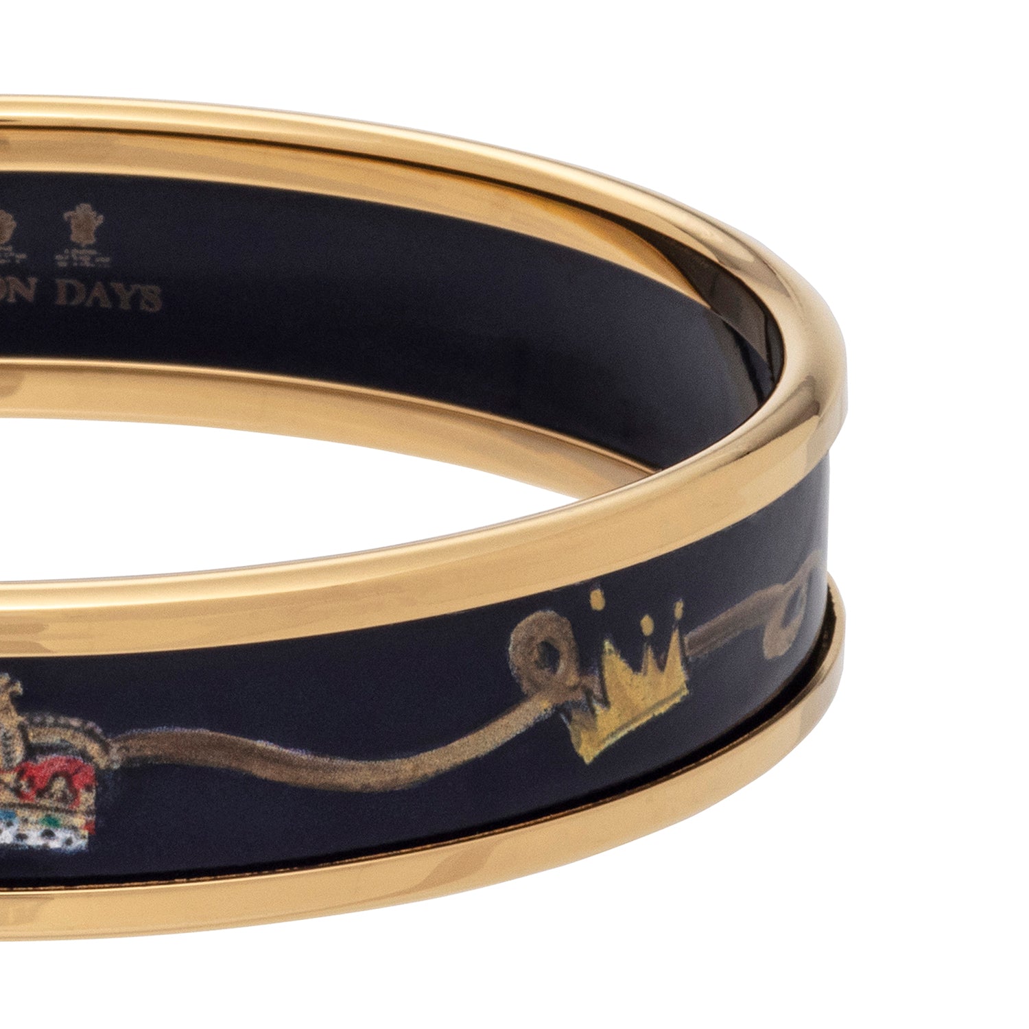 The Coronation at Westminster Abbey Bangle | Halcyon Days – Halcyon Days