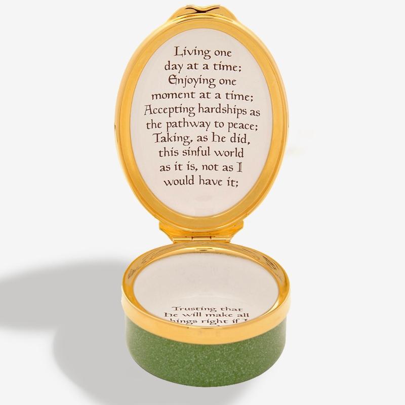 "Serenity Prayer" message Box