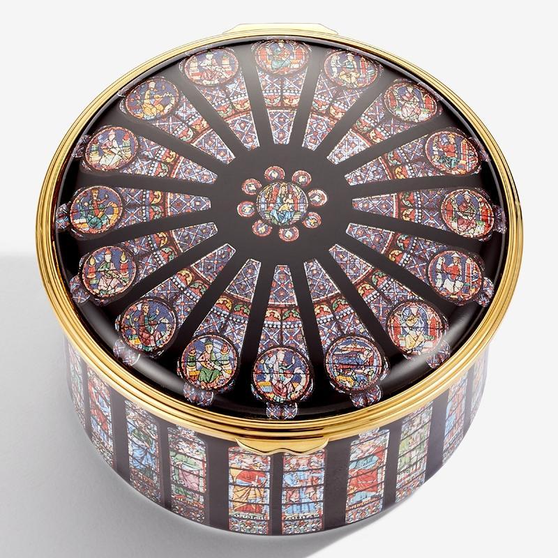 Rose Window of Notre Dame Musical Box – HALCYON DAYS